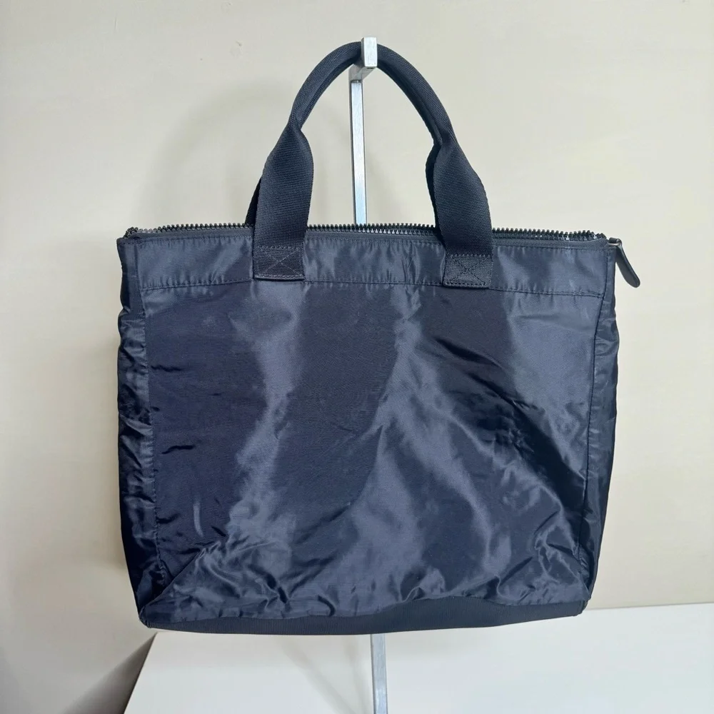 Kipling laptop black briefcase with monkey attached